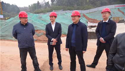 蒲顯鋒帶隊到興業(yè)集團開展全國“兩會” 期間安全生產督導檢查